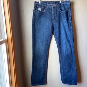Cinch Men's Slim Jeans - Dark Blue Denim